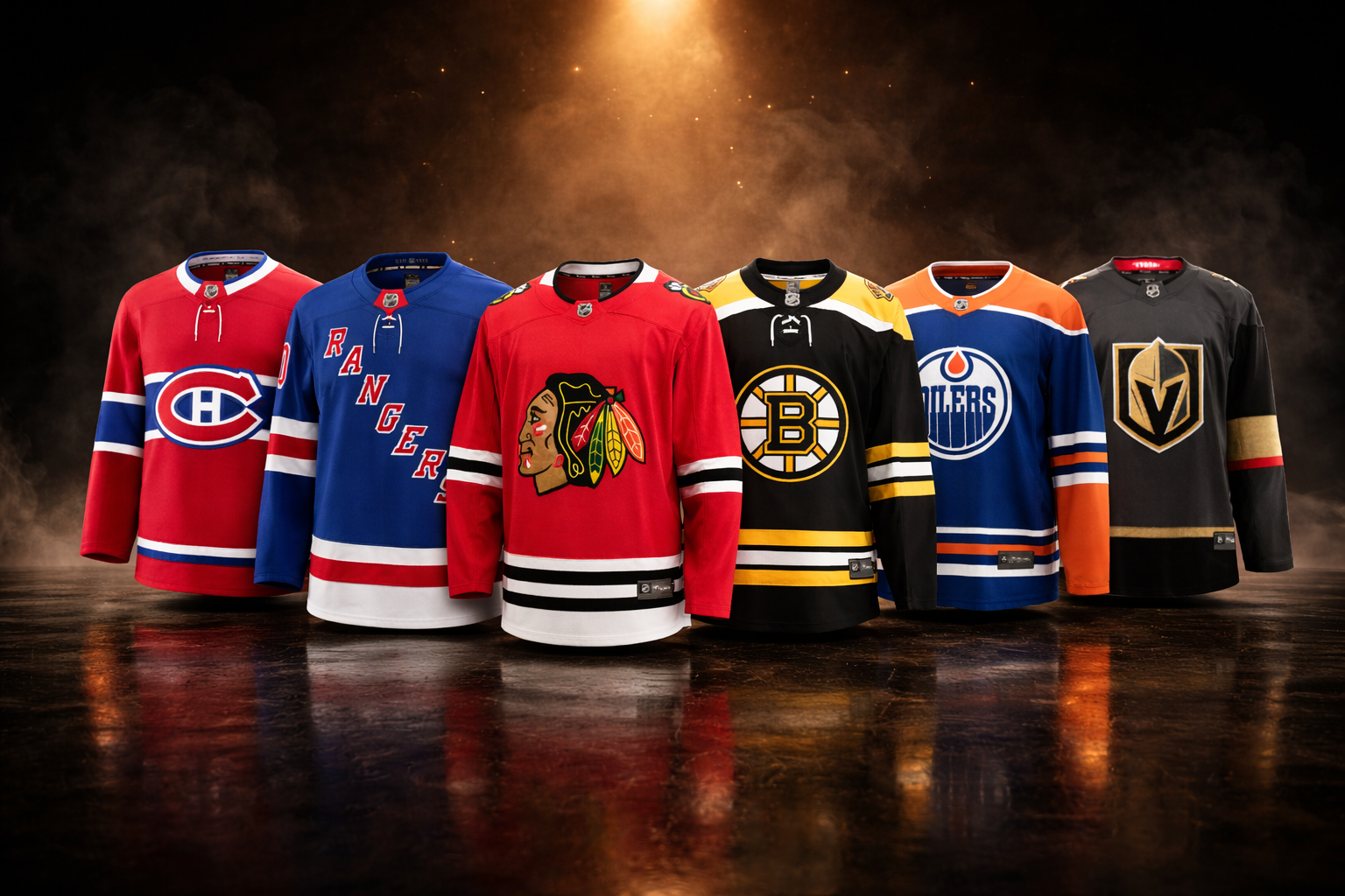 Les plus beaux maillots NHL officiels 2026