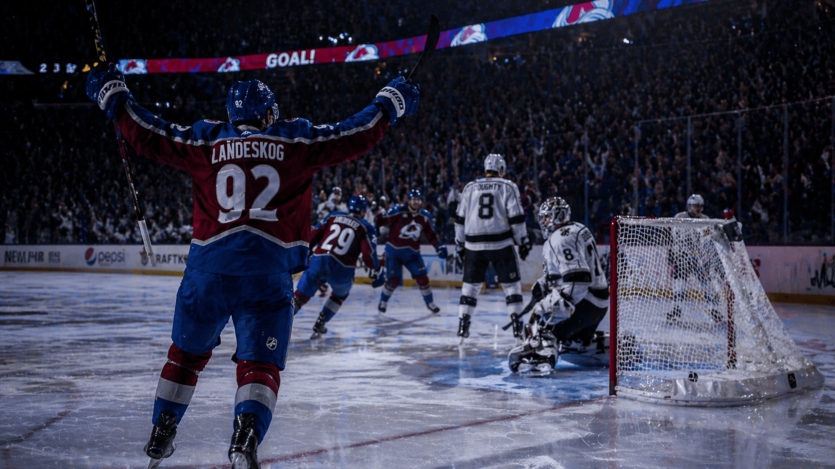avalanche colorado los angeles kings series eliminatoires 2026